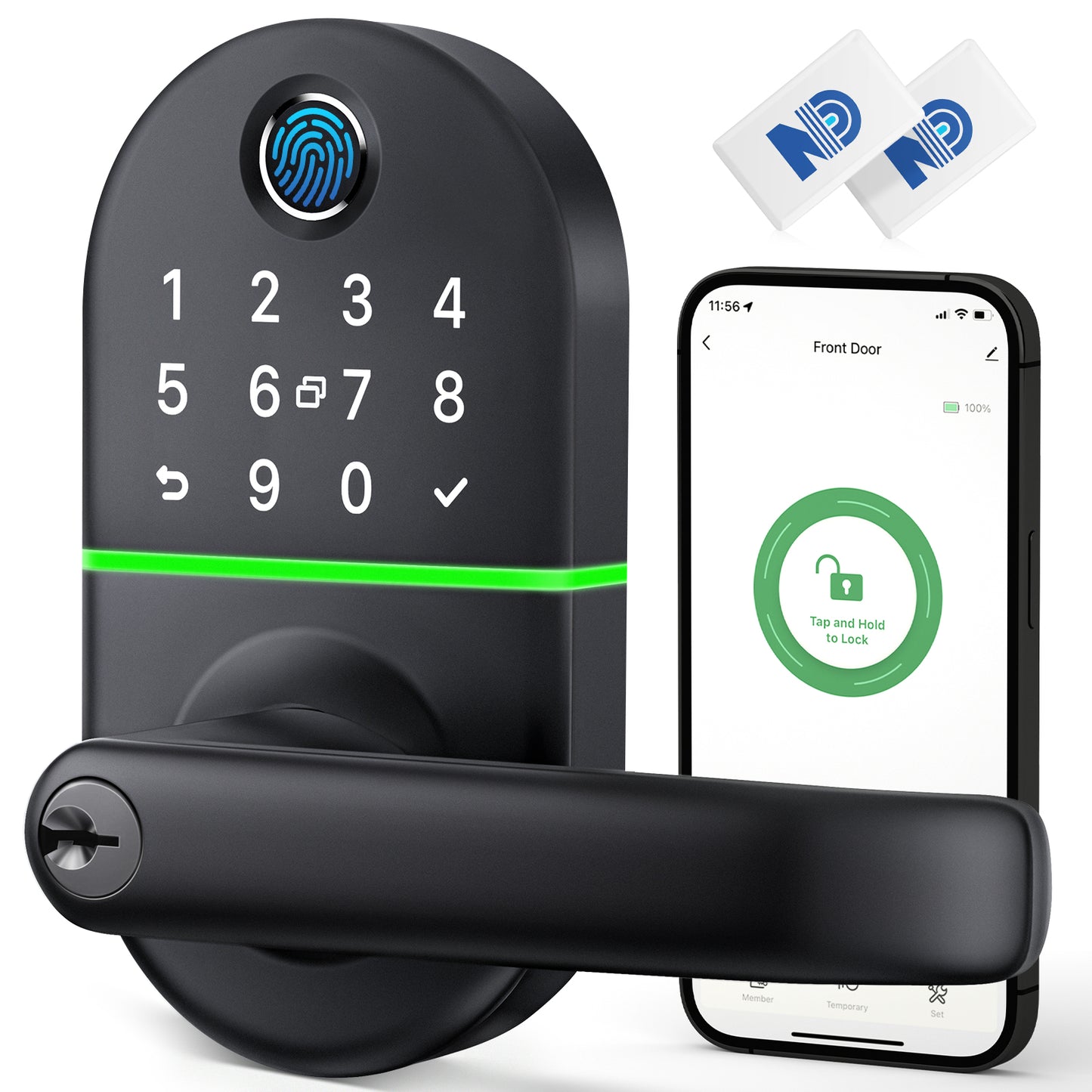 NICE DIGI Smart Door Lock with Handle