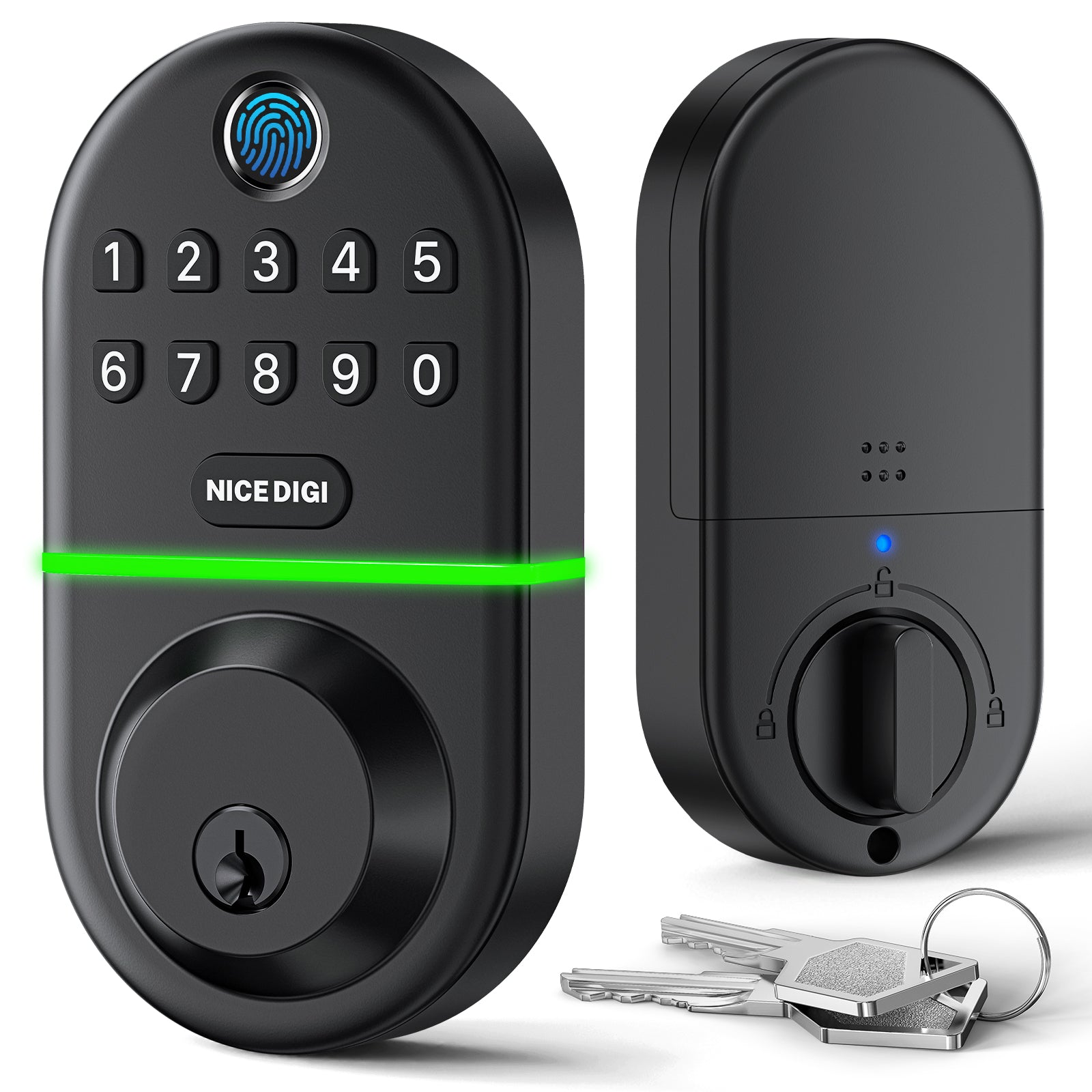 Nice Locks S1 Smart Deadbolt Door Lock with Keypad – NICE DIGI