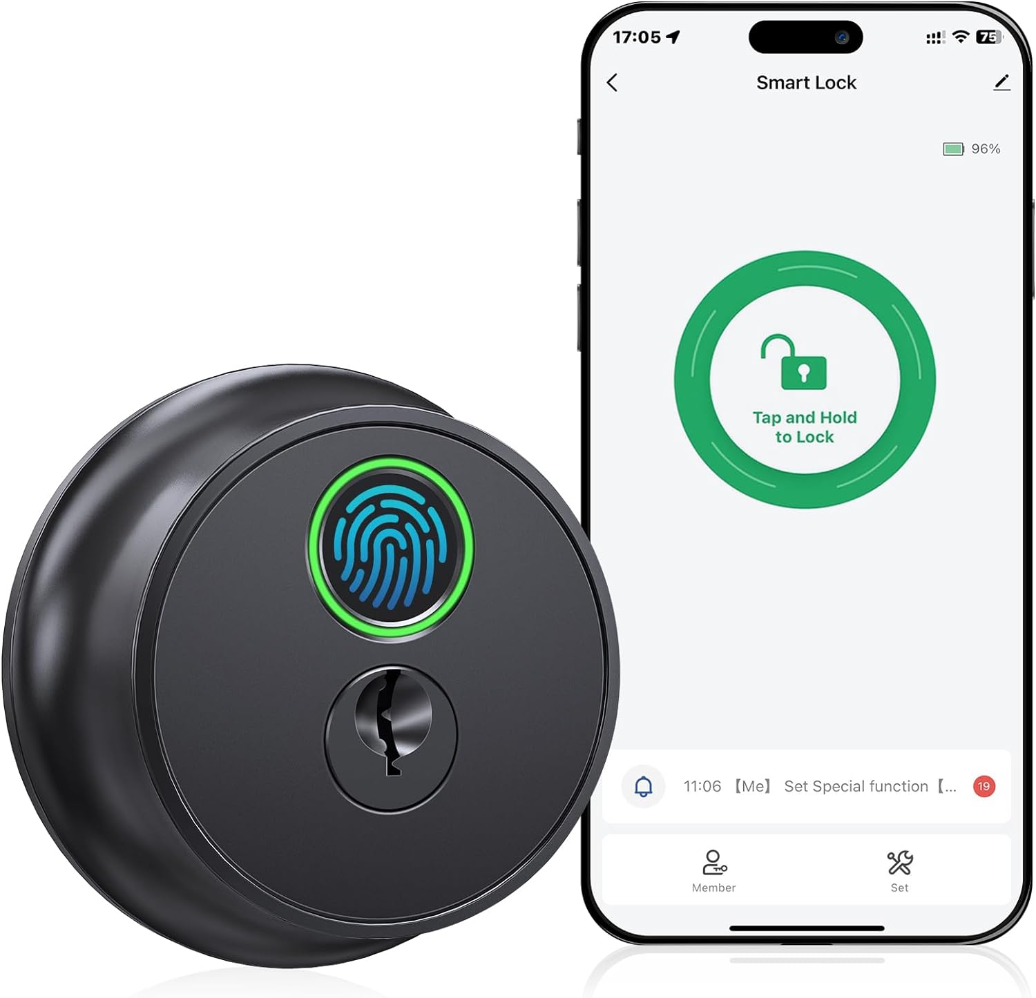 Nice Locks NICE DIGI Smart Deadbolt Lock for Front Door